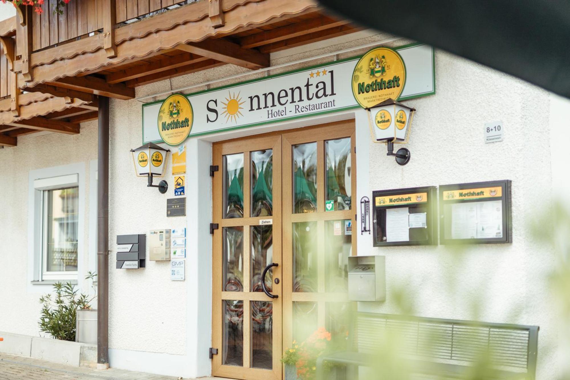 Hotel Sonnental Neusorg エクステリア 写真